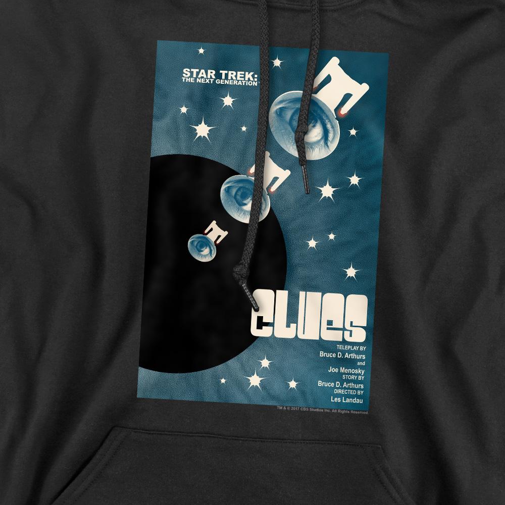 Black - Pack Shot - Star Trek Mens The Next Generation Season 4 Episode 14 Hoodie