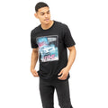 Black - Lifestyle - Back To The Future Mens Outatime Cotton T-Shirt