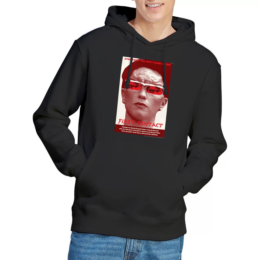 Black - Lifestyle - Star Trek Mens The Next Generation Season 4 Episode 15 Hoodie
