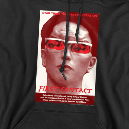 Black - Pack Shot - Star Trek Mens The Next Generation Season 4 Episode 15 Hoodie