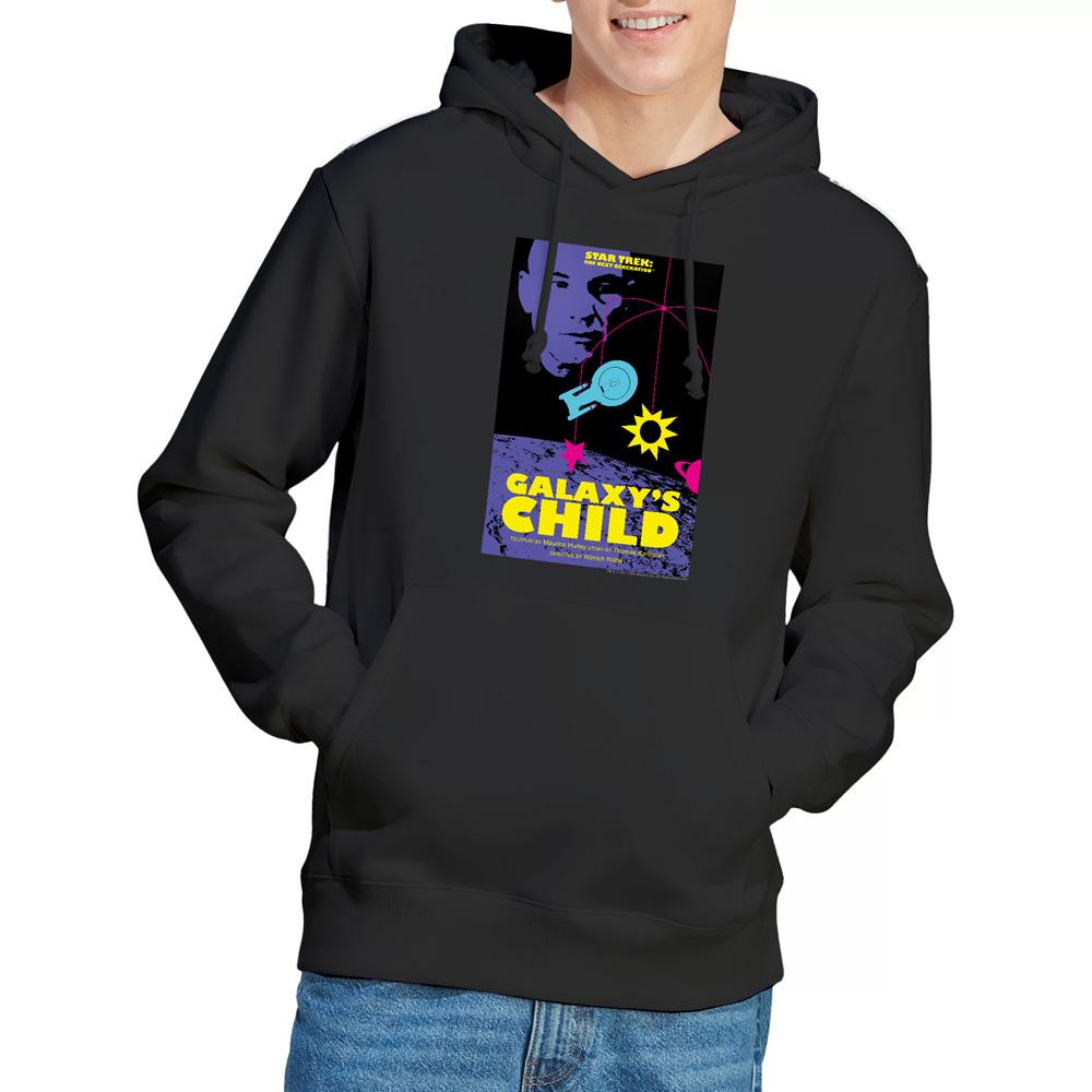 Black - Lifestyle - Star Trek Mens The Next Generation Season 4 Episode 16 Hoodie