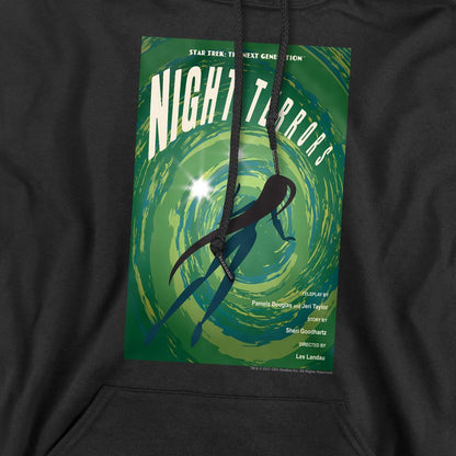 Black - Pack Shot - Star Trek Mens The Next Generation Season 4 Episode 17 Hoodie