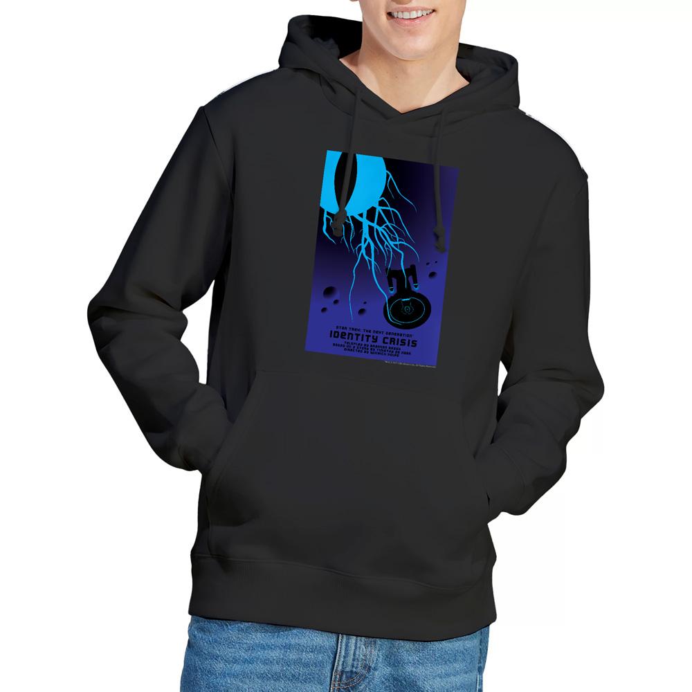 Black - Lifestyle - Star Trek Mens The Next Generation Season 4 Episode 18 Hoodie