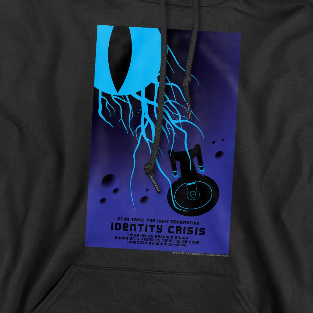 Black - Pack Shot - Star Trek Mens The Next Generation Season 4 Episode 18 Hoodie