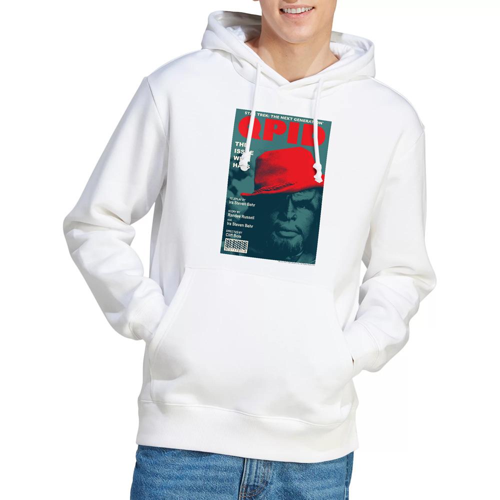 White - Lifestyle - Star Trek Mens The Next Generation Season 4 Episode 20 Hoodie