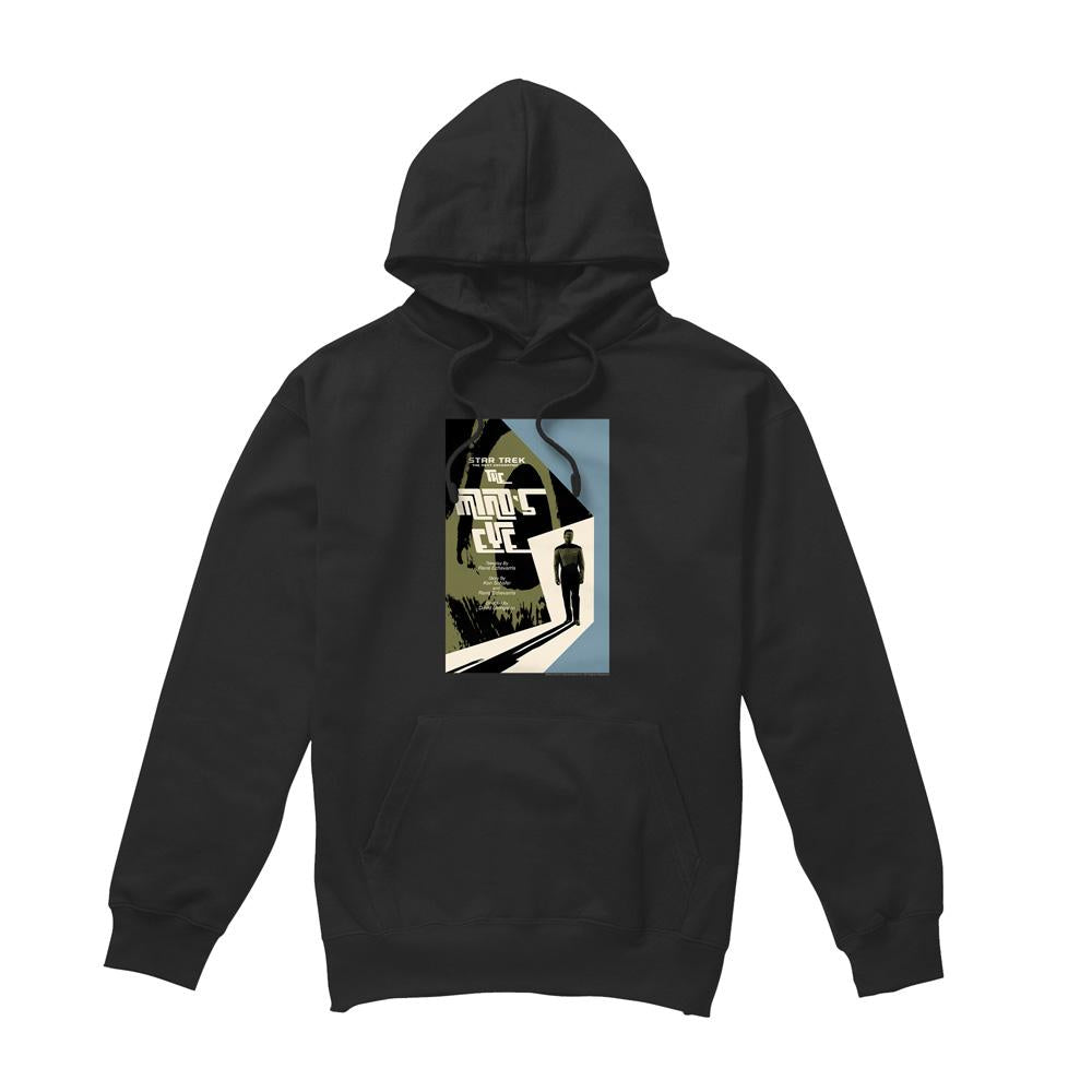 Black - Front - Star Trek Mens The Next Generation Season 4 Episode 24 Hoodie