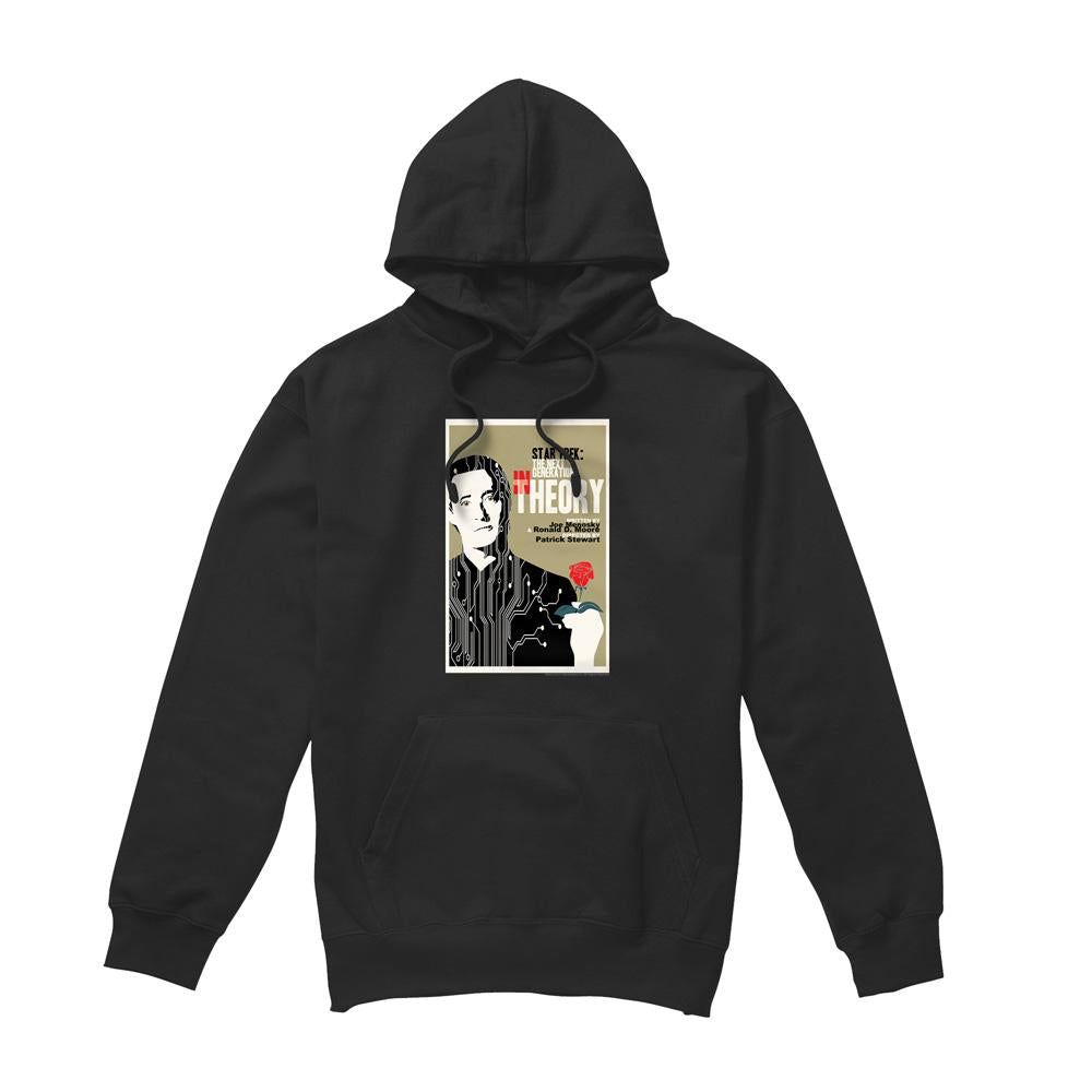 Black - Front - Star Trek Mens The Next Generation Season 4 Episode 25 Hoodie