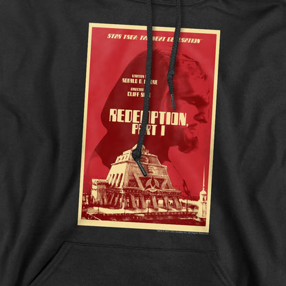Black - Pack Shot - Star Trek Mens The Next Generation Season 4 Episode 26 Hoodie