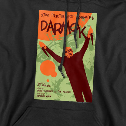 Black - Pack Shot - Star Trek Mens The Next Generation Season 5 Episode 2 Hoodie