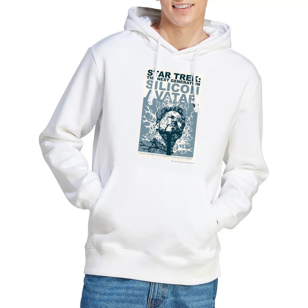 White - Lifestyle - Star Trek Mens The Next Generation Season 5 Episode 4 Hoodie