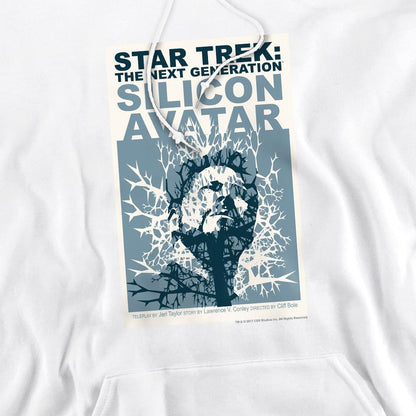 White - Pack Shot - Star Trek Mens The Next Generation Season 5 Episode 4 Hoodie