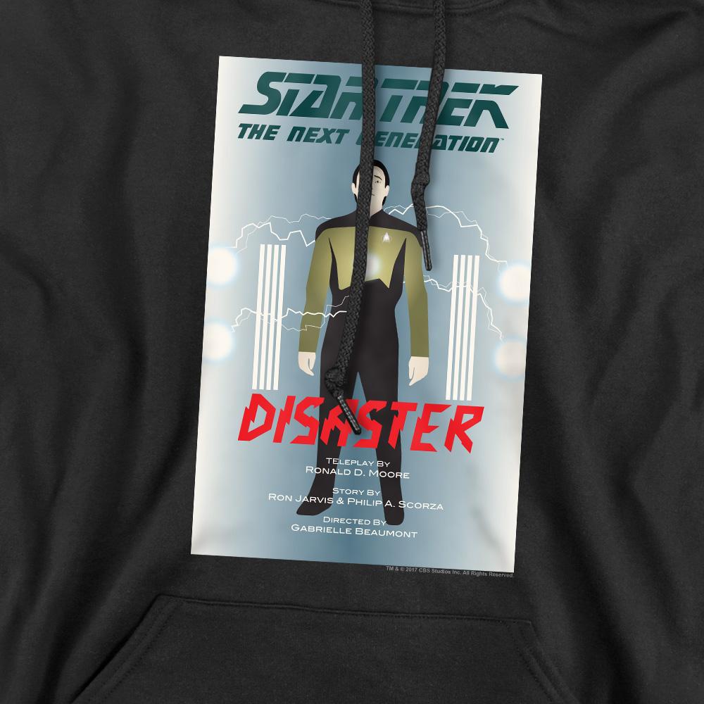 Black - Pack Shot - Star Trek Mens The Next Generation Season 5 Episode 5 Hoodie
