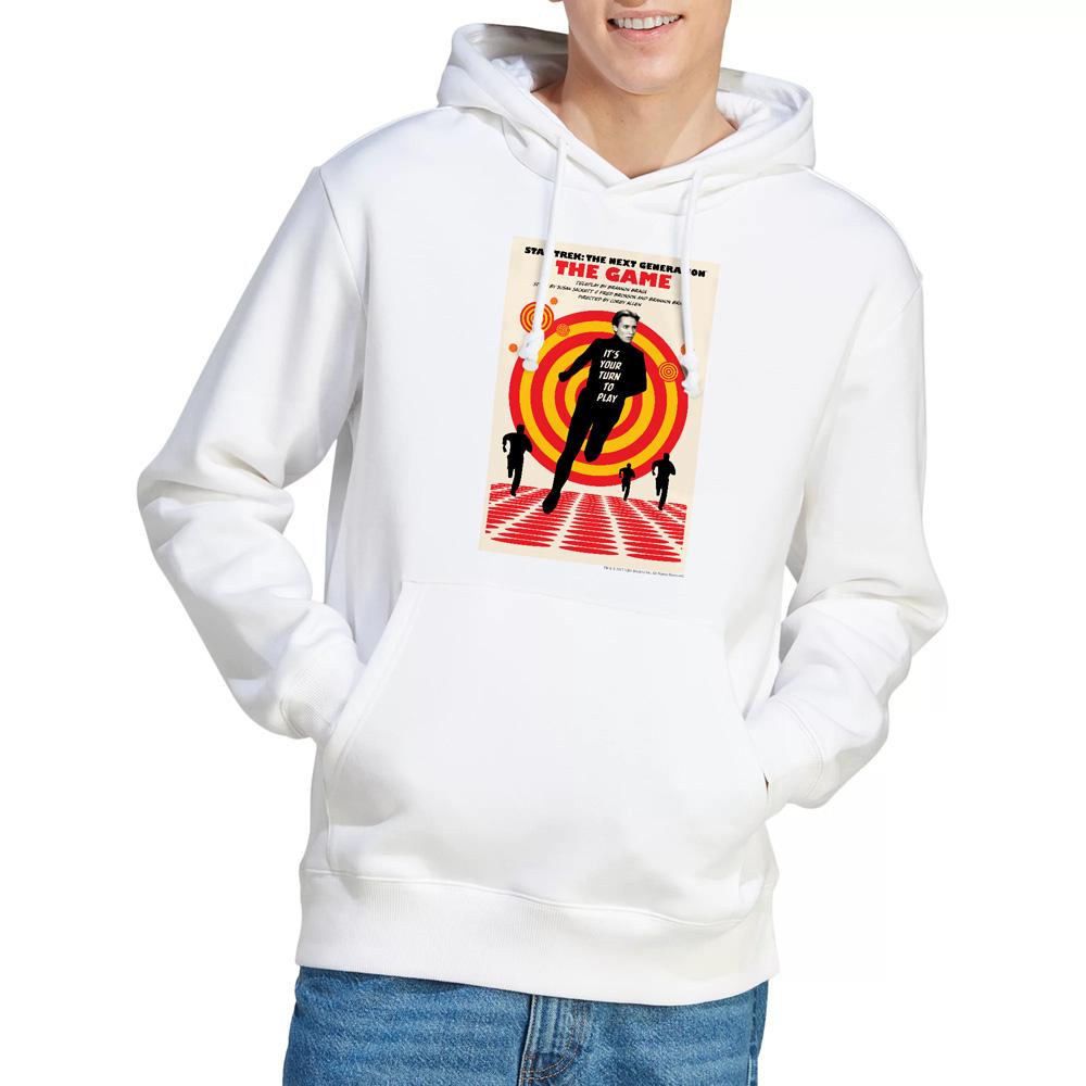 White - Lifestyle - Star Trek Mens The Next Generation Season 5 Episode 6 Hoodie