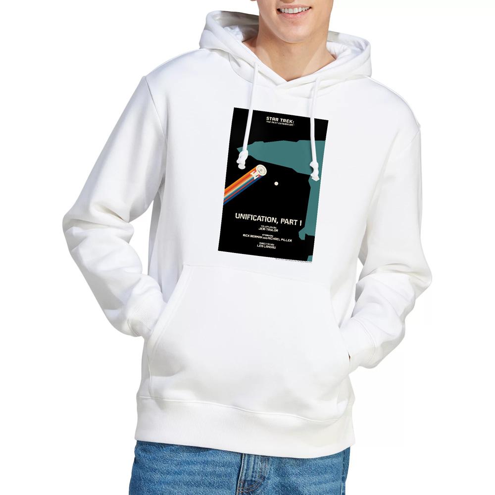 White - Lifestyle - Star Trek Mens The Next Generation Season 5 Episode 7 Hoodie
