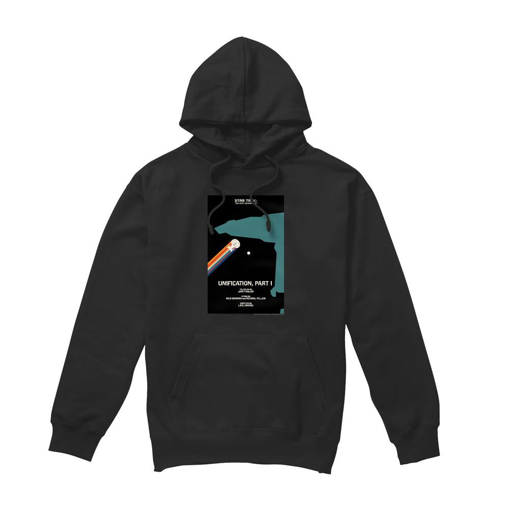 Black - Front - Star Trek Mens The Next Generation Season 5 Episode 7 Hoodie