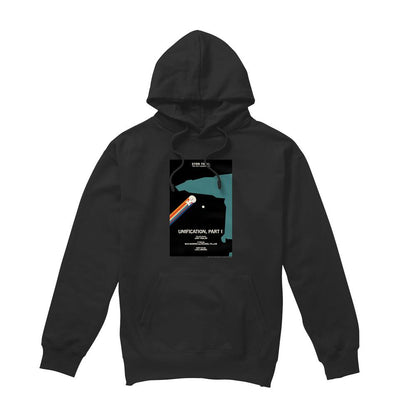 Black - Front - Star Trek Mens The Next Generation Season 5 Episode 7 Hoodie