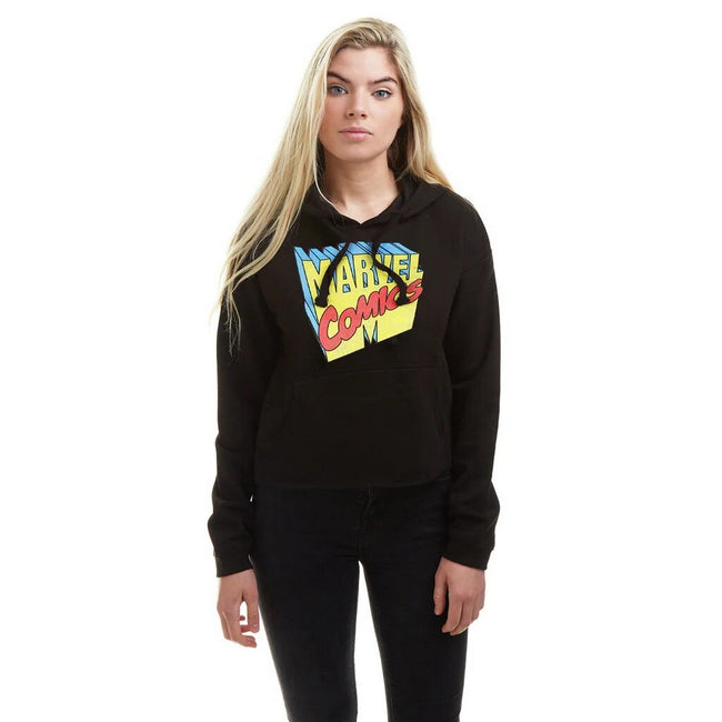 Marvel cropped hoodie deals