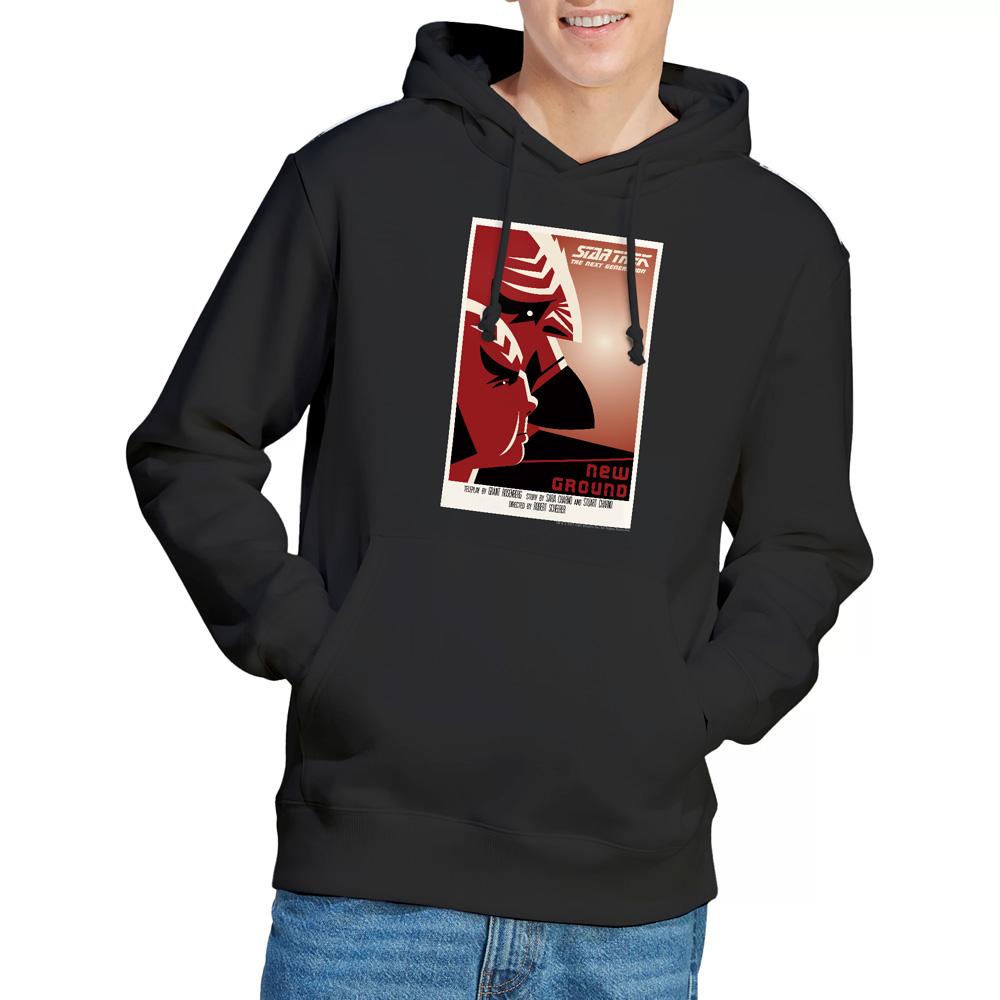 Black - Lifestyle - Star Trek Mens The Next Generation Season 5 Episode 10 Hoodie