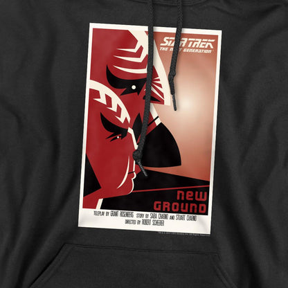 Black - Pack Shot - Star Trek Mens The Next Generation Season 5 Episode 10 Hoodie