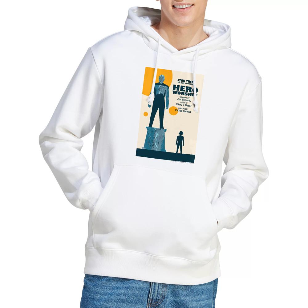 White - Lifestyle - Star Trek Mens The Next Generation Season 5 Episode 11 Hoodie