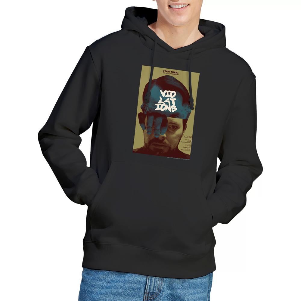 Black - Lifestyle - Star Trek Mens The Next Generation Season 5 Episode 12 Hoodie