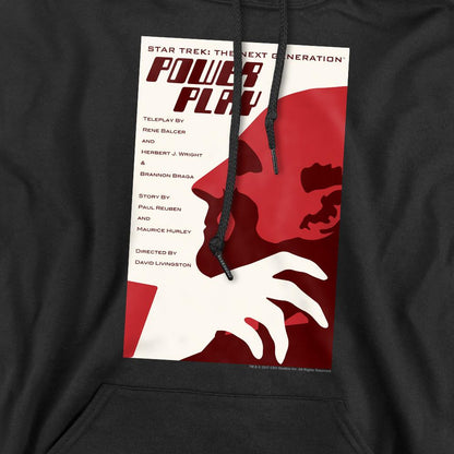 Black - Pack Shot - Star Trek Mens The Next Generation Season 5 Episode 15 Hoodie