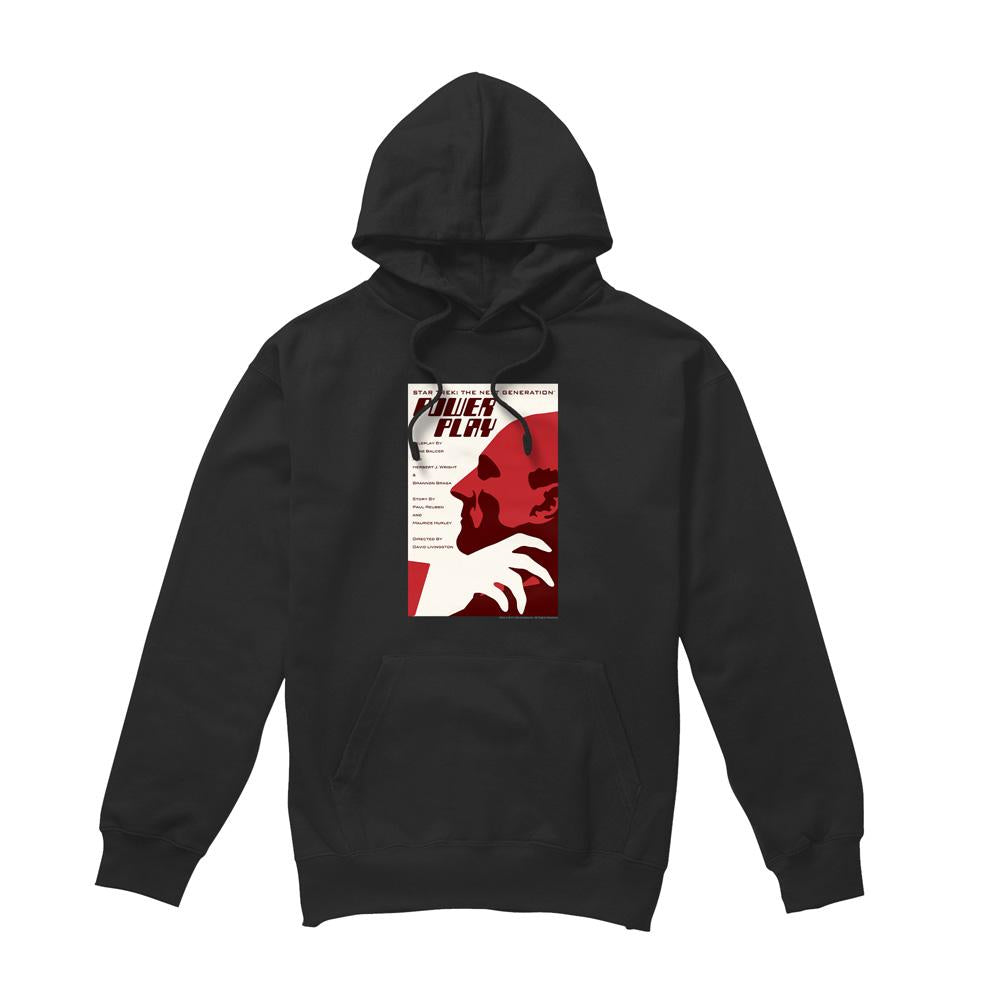 Black - Front - Star Trek Mens The Next Generation Season 5 Episode 15 Hoodie