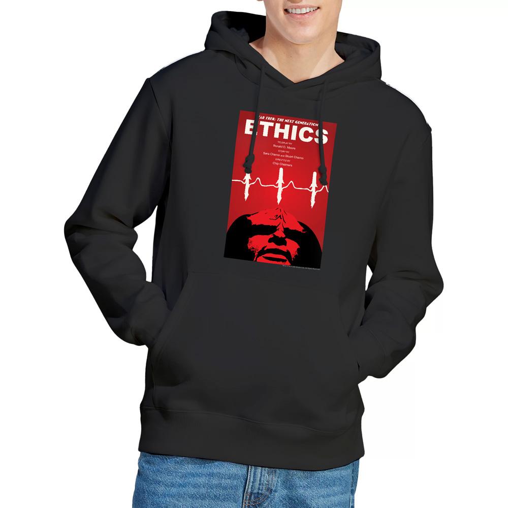 Black - Lifestyle - Star Trek Mens The Next Generation Season 5 Episode 16 Hoodie