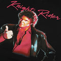 Black-Red - Side - Knight Rider Mens Thumbs Up T-Shirt