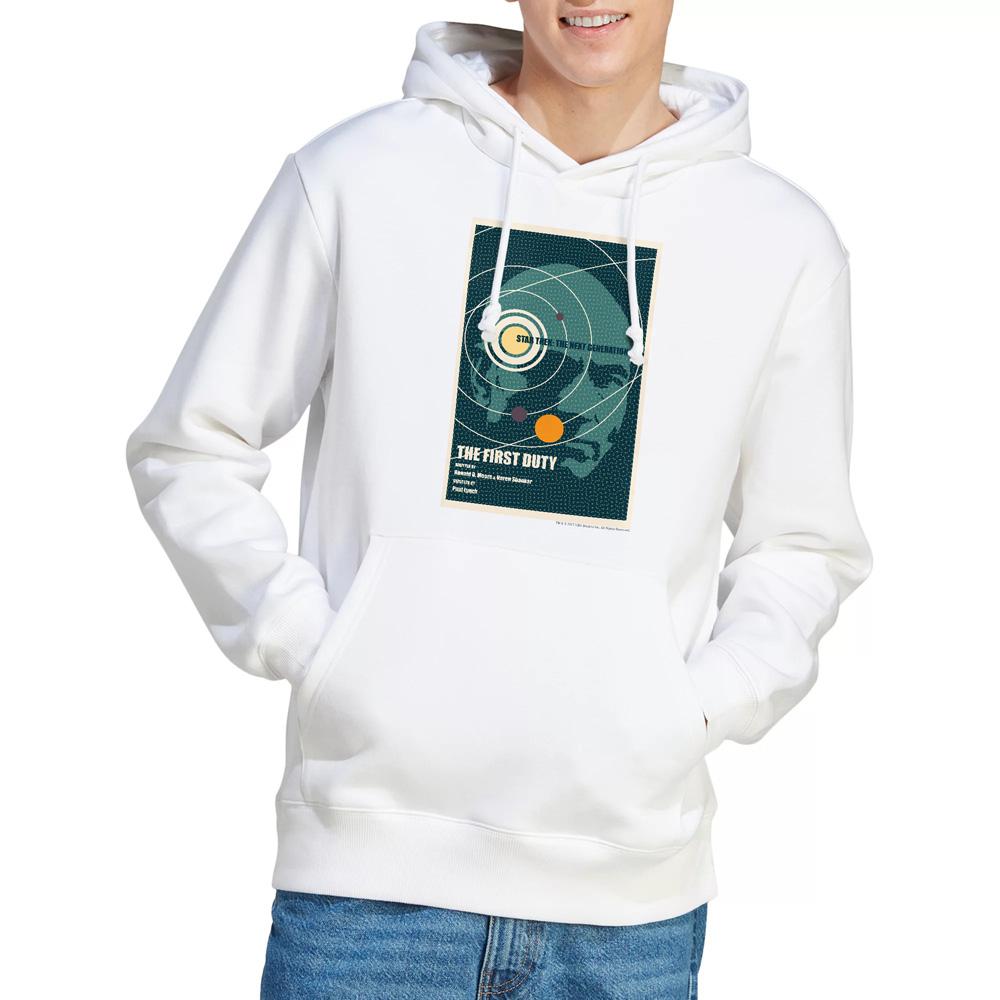 White - Lifestyle - Star Trek Mens The Next Generation Season 5 Episode 19 Hoodie