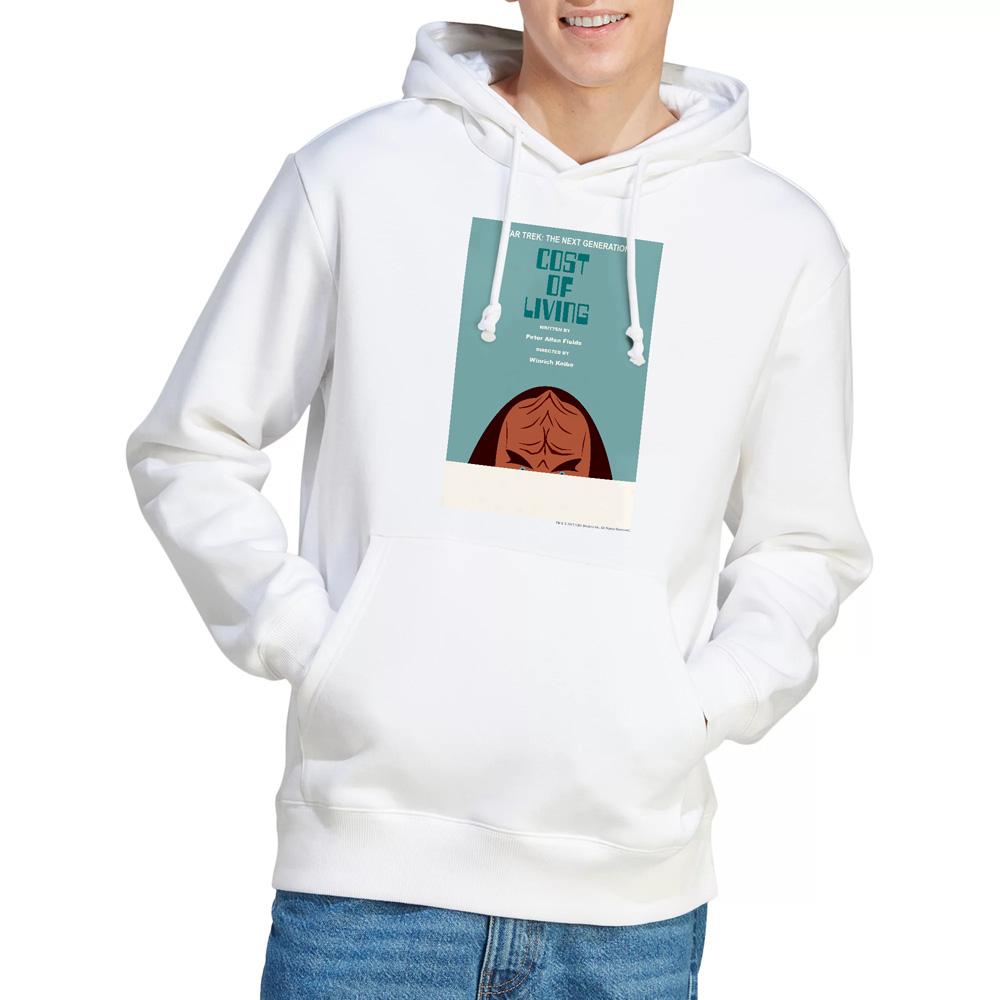 White - Lifestyle - Star Trek Mens The Next Generation Season 5 Episode 20 Hoodie