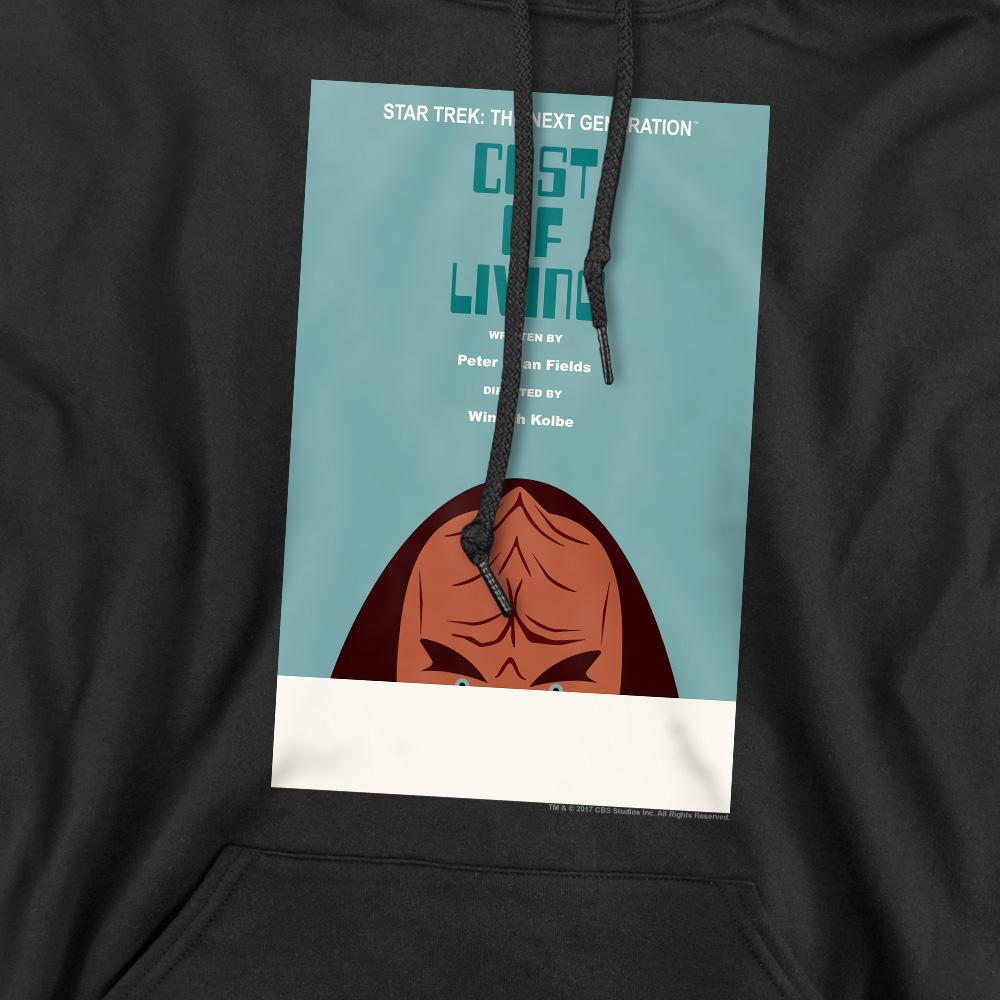 Black - Pack Shot - Star Trek Mens The Next Generation Season 5 Episode 20 Hoodie