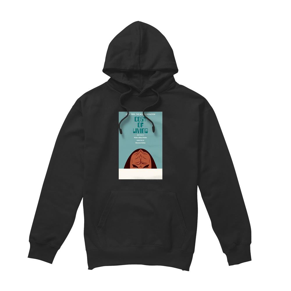 Black - Front - Star Trek Mens The Next Generation Season 5 Episode 20 Hoodie