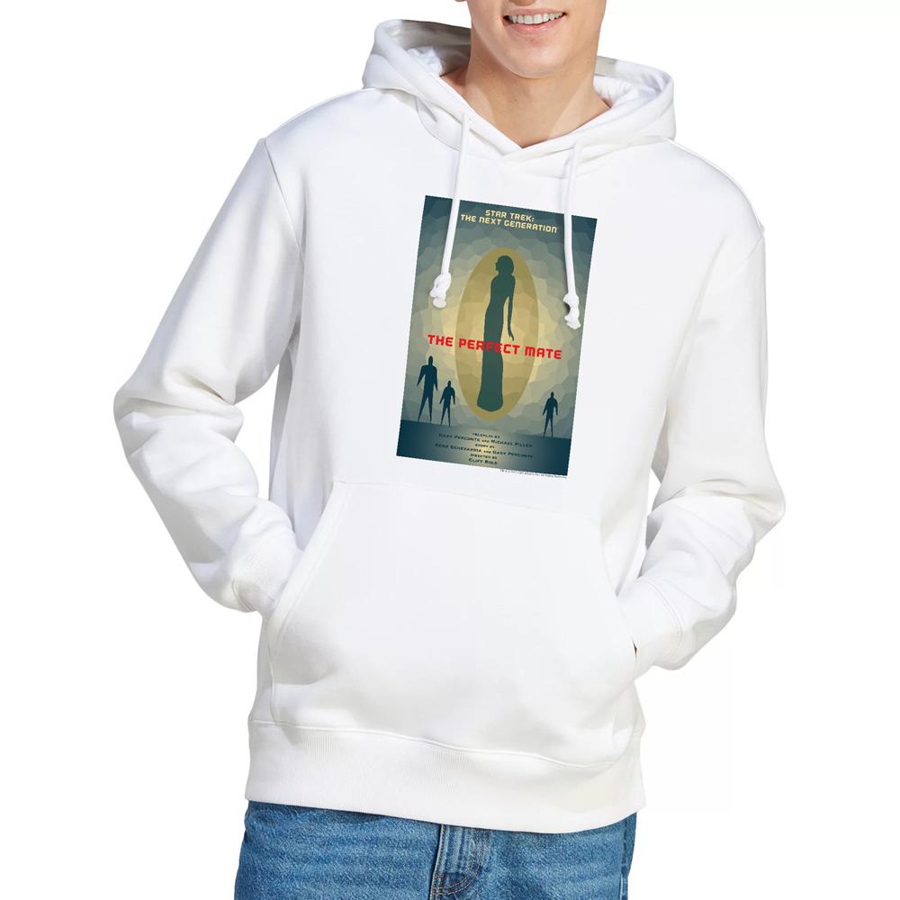 White - Lifestyle - Star Trek Mens The Next Generation Season 5 Episode 21 Hoodie