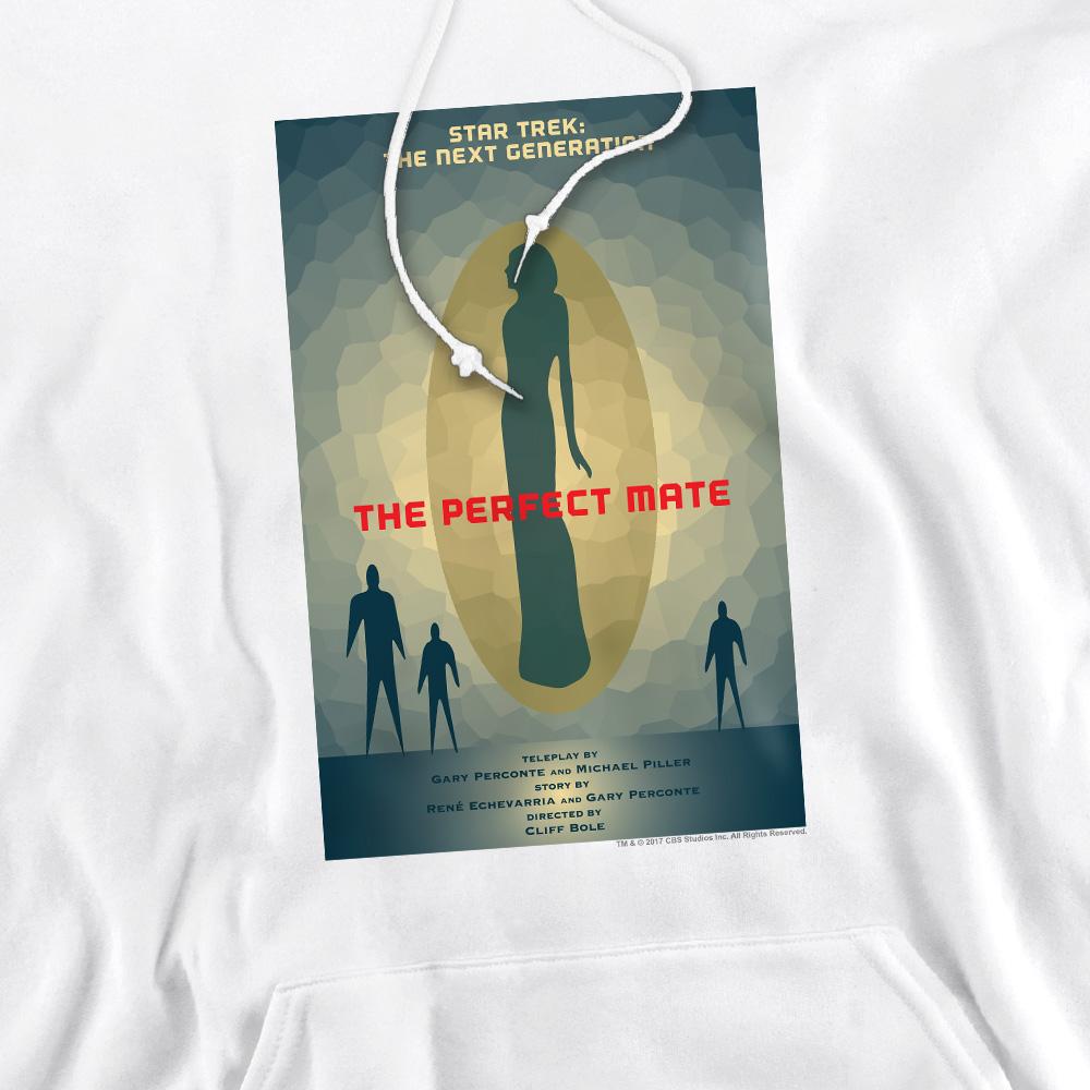 White - Pack Shot - Star Trek Mens The Next Generation Season 5 Episode 21 Hoodie