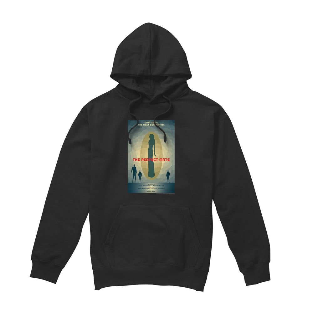 Black - Front - Star Trek Mens The Next Generation Season 5 Episode 21 Hoodie