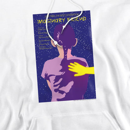 White - Pack Shot - Star Trek Mens The Next Generation Season 5 Episode 22 Hoodie