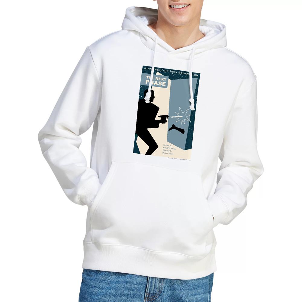White - Lifestyle - Star Trek Mens The Next Generation Season 5 Episode 24 Hoodie