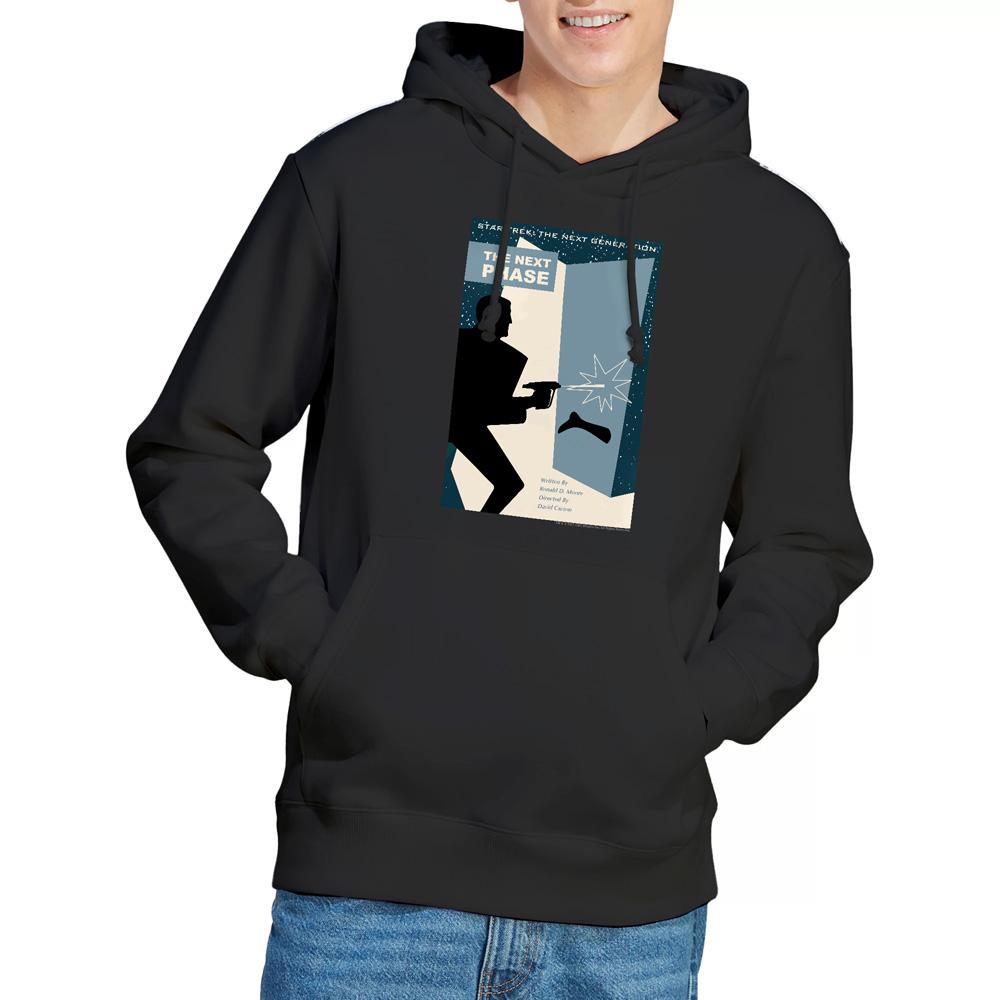 Black - Pack Shot - Star Trek Mens The Next Generation Season 5 Episode 24 Hoodie
