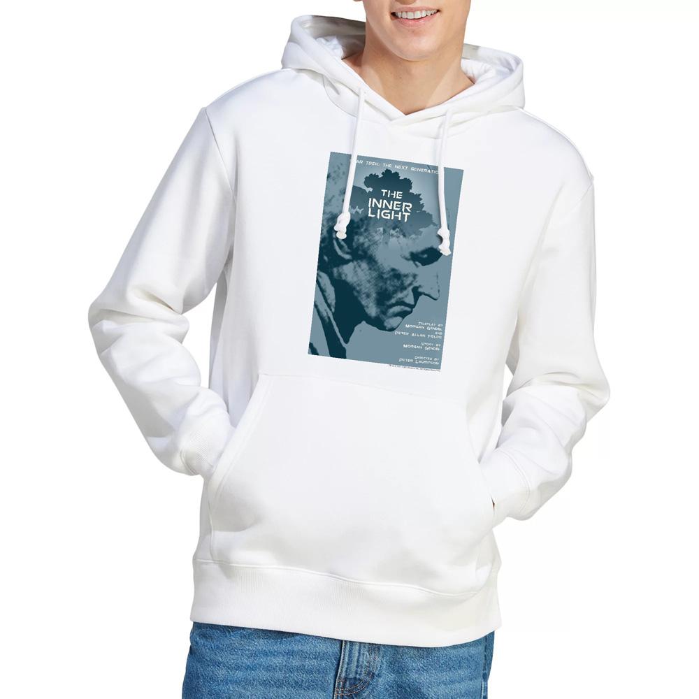White - Lifestyle - Star Trek Mens The Next Generation Season 5 Episode 25 Hoodie