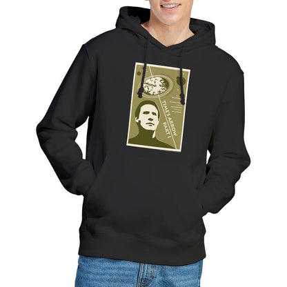 Black - Lifestyle - Star Trek Mens The Next Generation Season 5 Episode 26 Hoodie