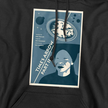 Black - Pack Shot - Star Trek Mens The Next Generation Season 6 Episode 1 Hoodie