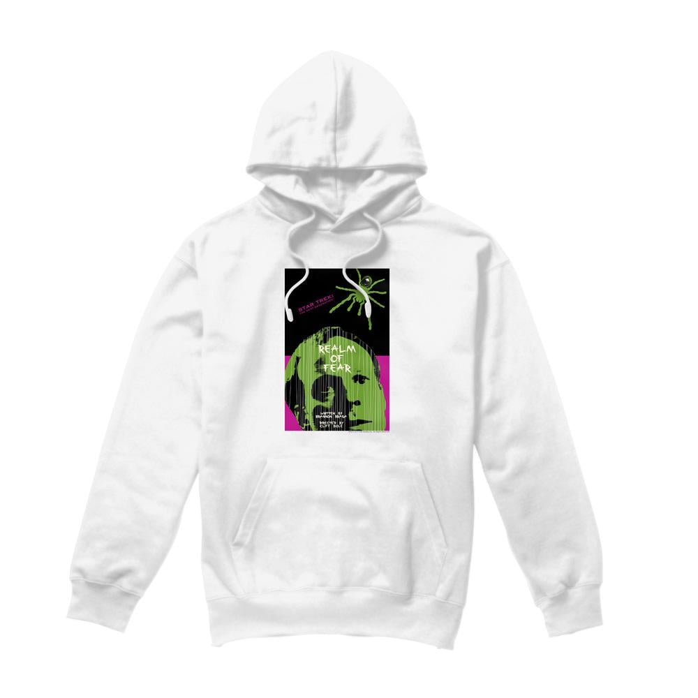 White - Front - Star Trek Mens The Next Generation Season 6 Episode 2 Hoodie