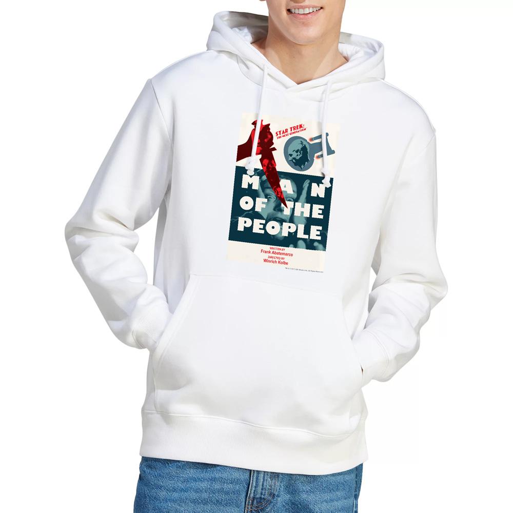 White - Lifestyle - Star Trek Mens The Next Generation Season 6 Episode 3 Hoodie