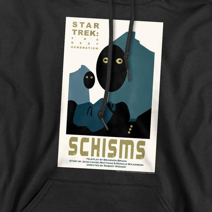 Black - Pack Shot - Star Trek Mens The Next Generation Season 6 Episode 5 Hoodie