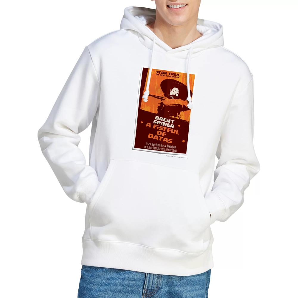 White - Lifestyle - Star Trek Mens The Next Generation Season 6 Episode 8 Hoodie