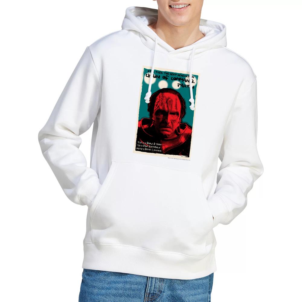 White - Lifestyle - Star Trek Mens The Next Generation Season 6 Episode 10 Hoodie