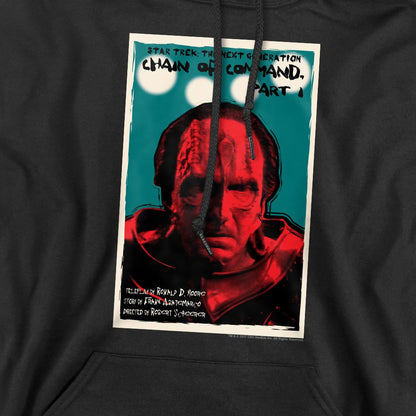 Black - Pack Shot - Star Trek Mens The Next Generation Season 6 Episode 10 Hoodie
