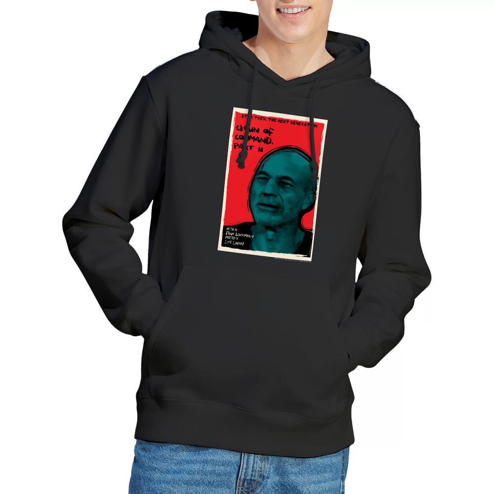 Black - Lifestyle - Star Trek Mens The Next Generation Season 6 Episode 11 Hoodie
