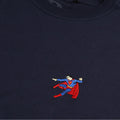 Navy - Side - Superman Mens Flight T-Shirt